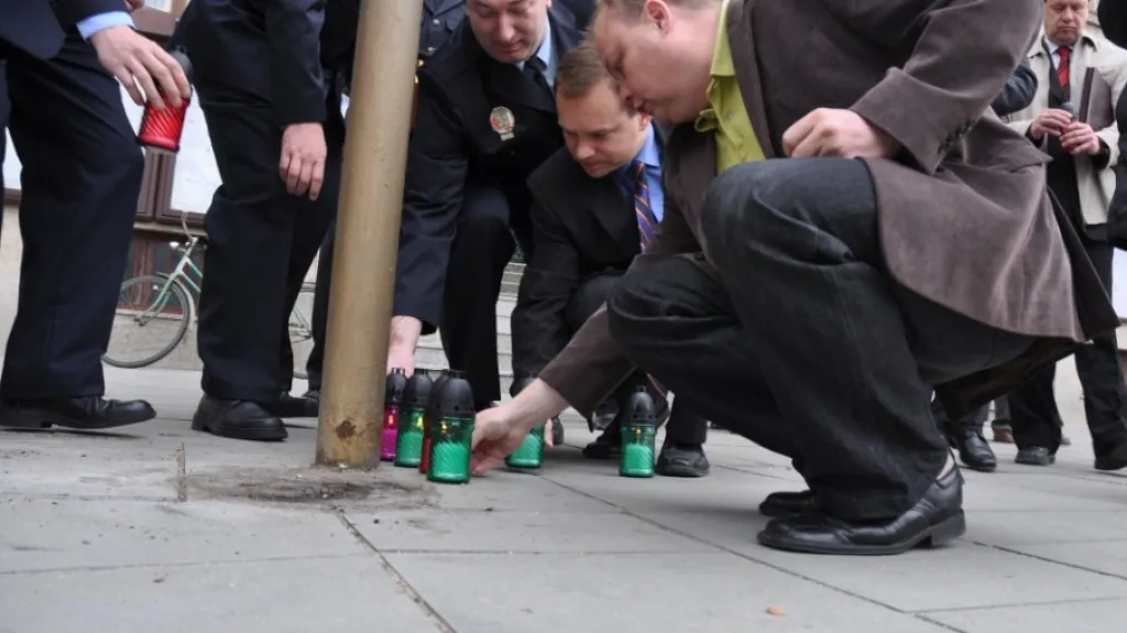 Pietní akt uctění památky polských obětí leteckého neštěstí