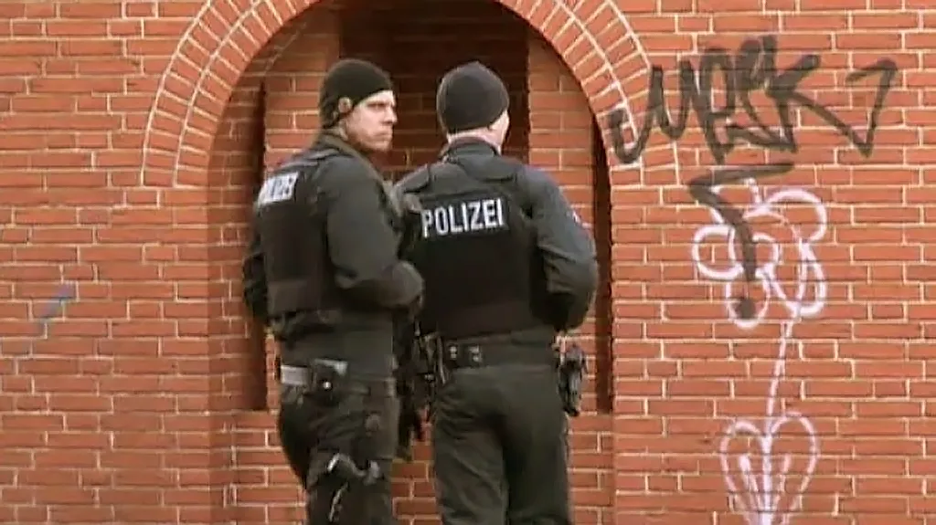 Zátah německé policie