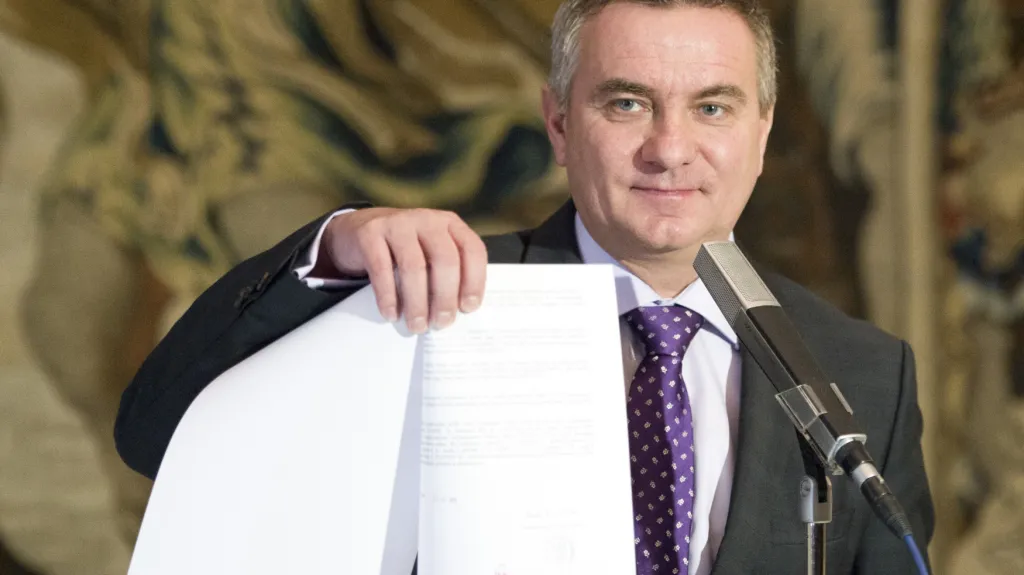 Vratislav Mynář s žádostí o bezpečnostní prověrku