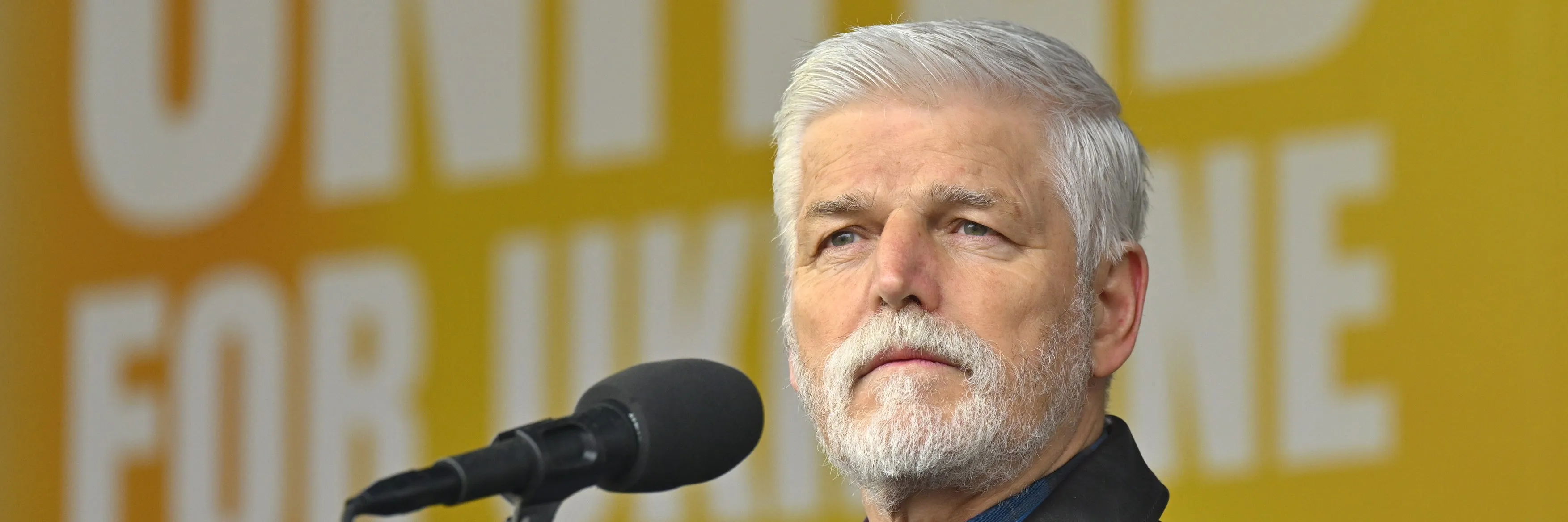 Únava z války je lhostejnost k budoucnosti, řekl Pavel na akci na podporu Ukrajiny