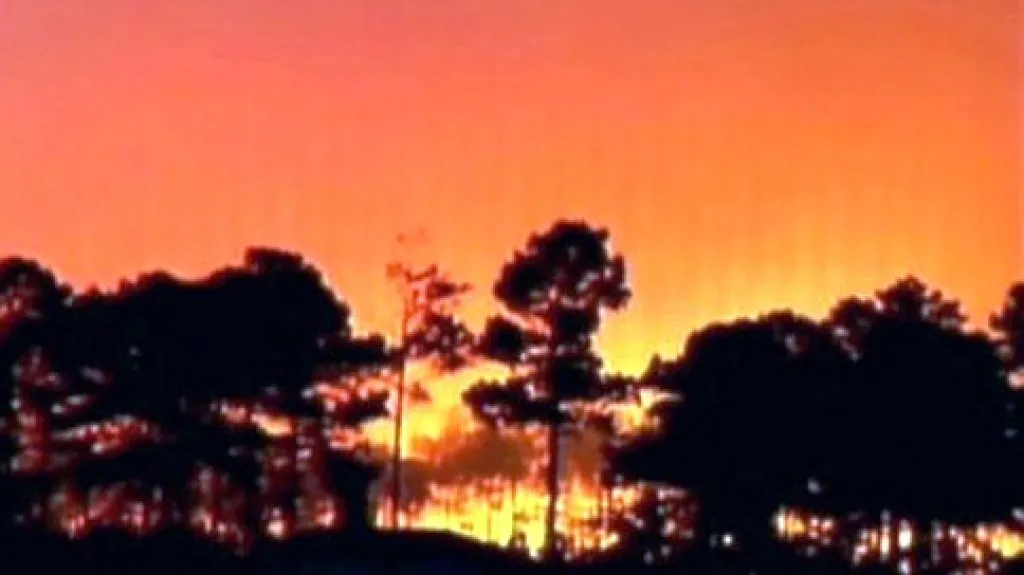 Požár v Jižní Karolíně