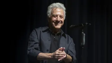 Dustin Hoffman na filmovém festivalu v Karlových Varech
