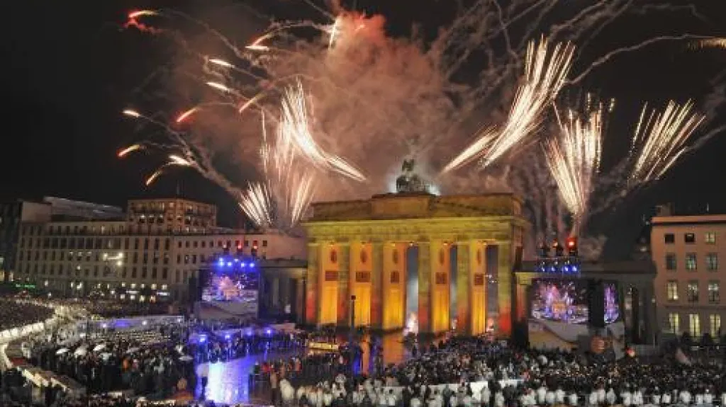 Oslavy k 20. výročí pádu Berlínské zdi