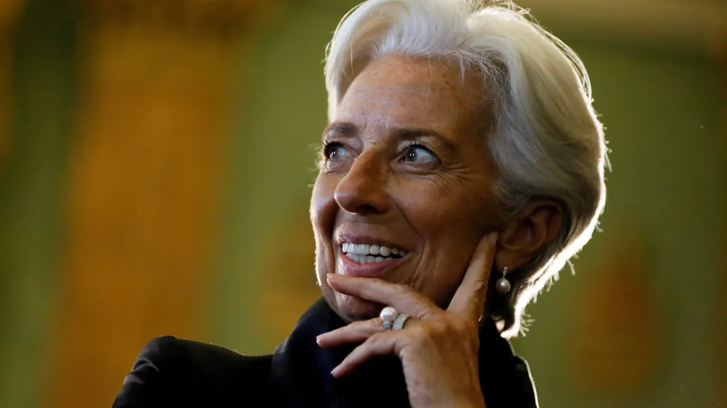 Šéfka Mezinárodního měnového fondu (MMF) Christine Lagardeová