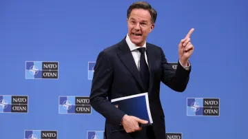Šéf NATO Mark Rutte