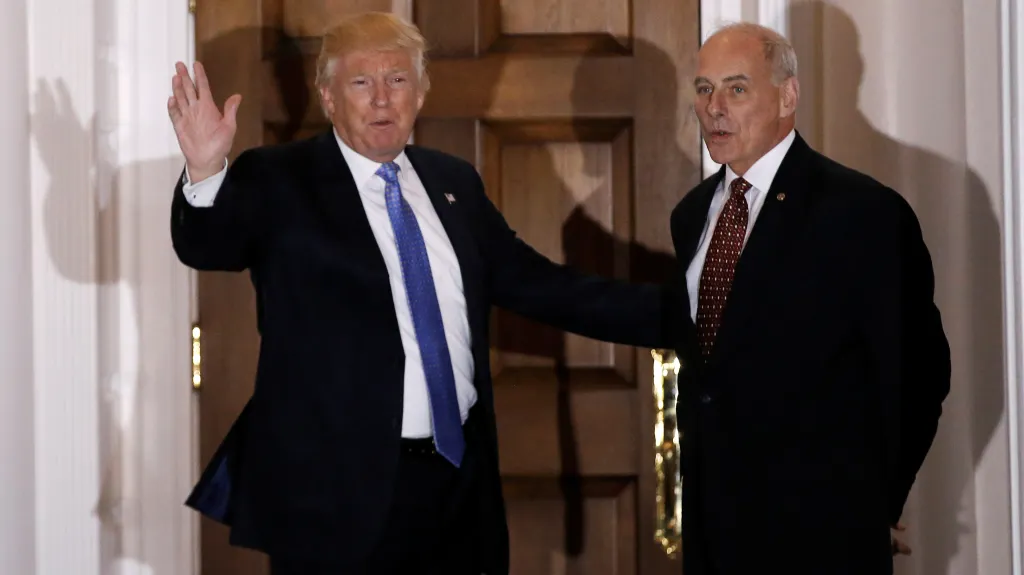 Donald Trump a John Kelly