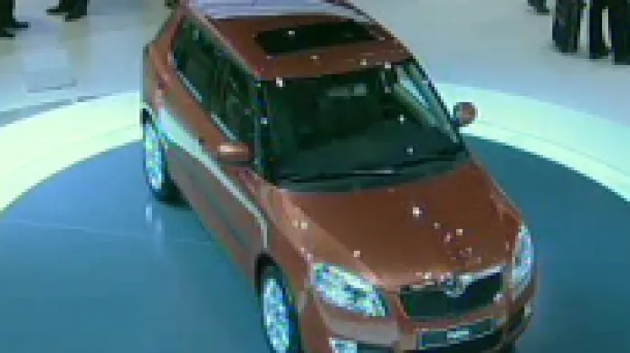 Škoda Fabia na autosalonu v Ženevě