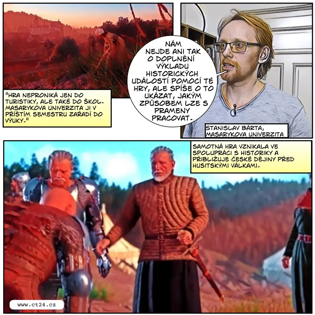 Komiks: Turistický průvodce podle Kingdom Come