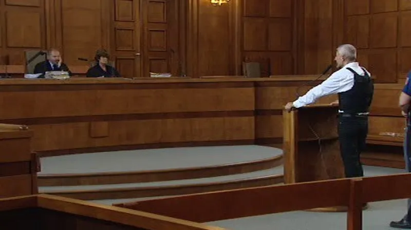 Bohumír Ďuričko před soudem