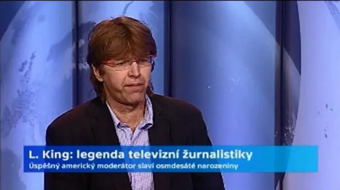 Publicista Miloš Čermák o legendě žurnalistiky Larrym Kingovi