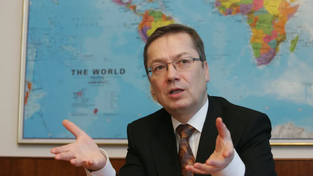 Karel Pleva na archivním snímku