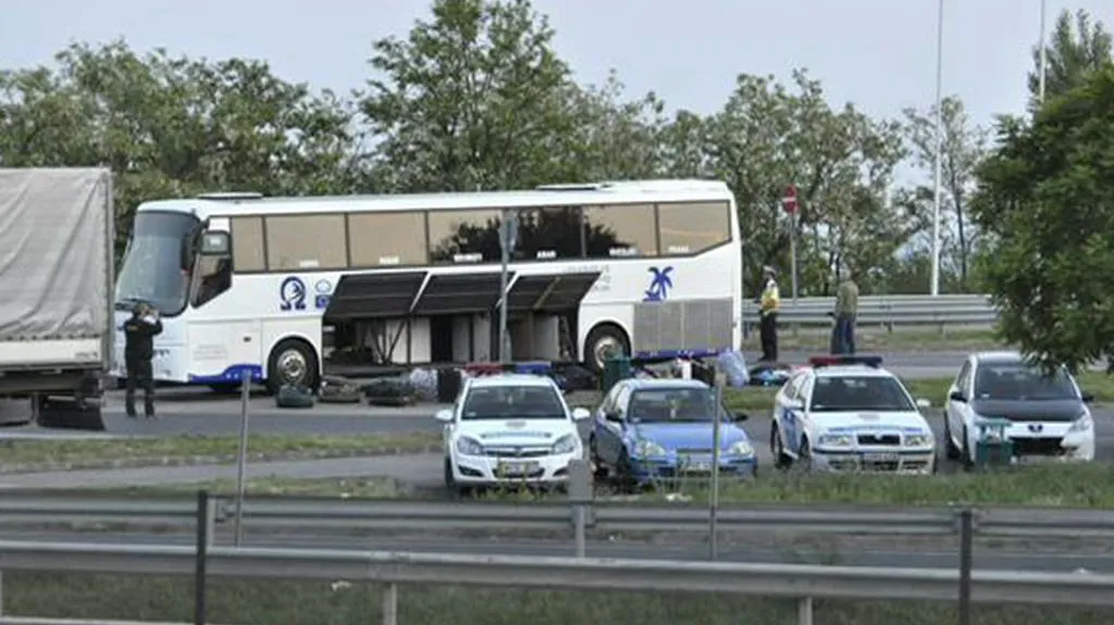 Autobus, ve kterém se našla bomba