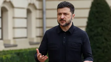 Ukrajinský prezident Volodymyr Zelenskyj