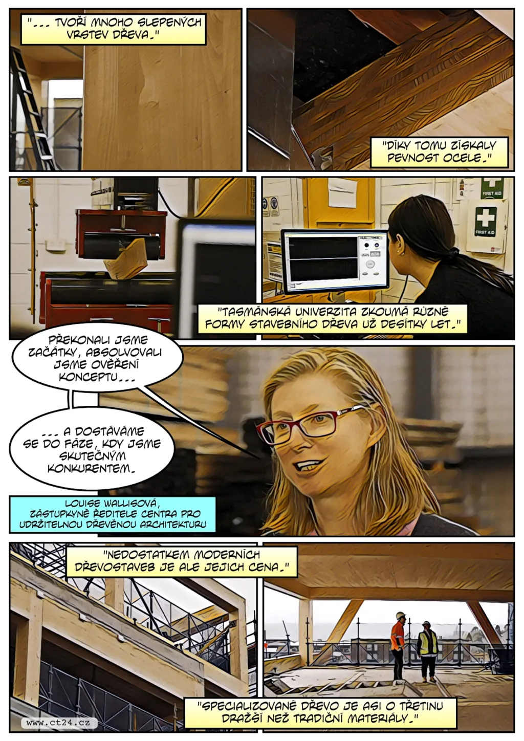 Dřevo může být materiálem budoucnosti