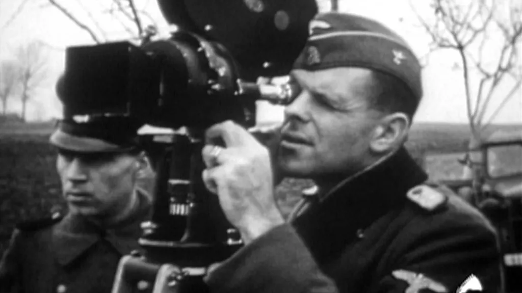 Natáčení propagandistického snímku Ghetto Theresienstadt