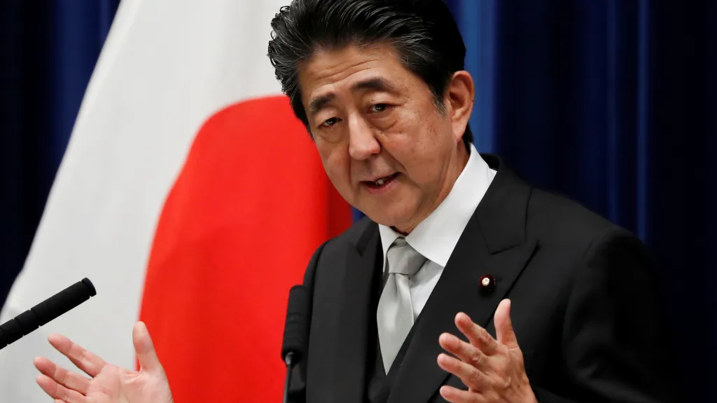 Japonský premiér Šinzó Abe