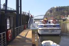 V Děčíně vzniklo přístaviště pro malé lodě. Město doufá, že naláká další turisty