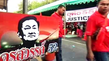 Protesty stoupenců bývalého thajského premiéra
