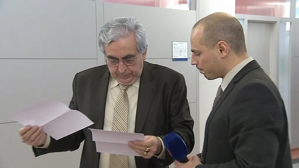Jaroslav Kučera zpovídaný redaktorem ČT