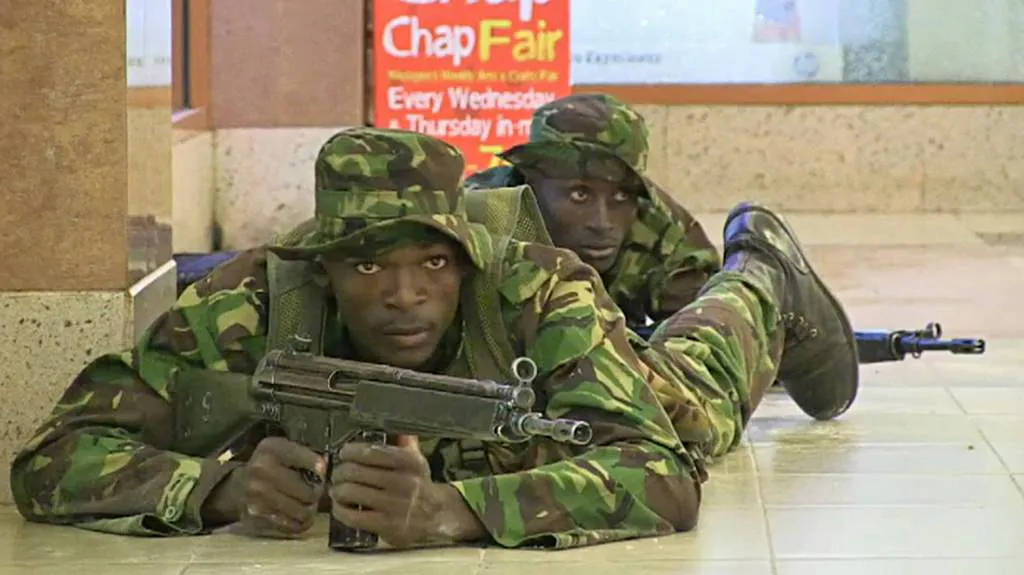 Zásah proti teroristům v nákupním centru v Nairobi