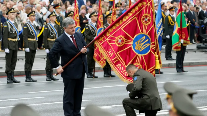 Ukrajina oslavila 25 let nezávislosti