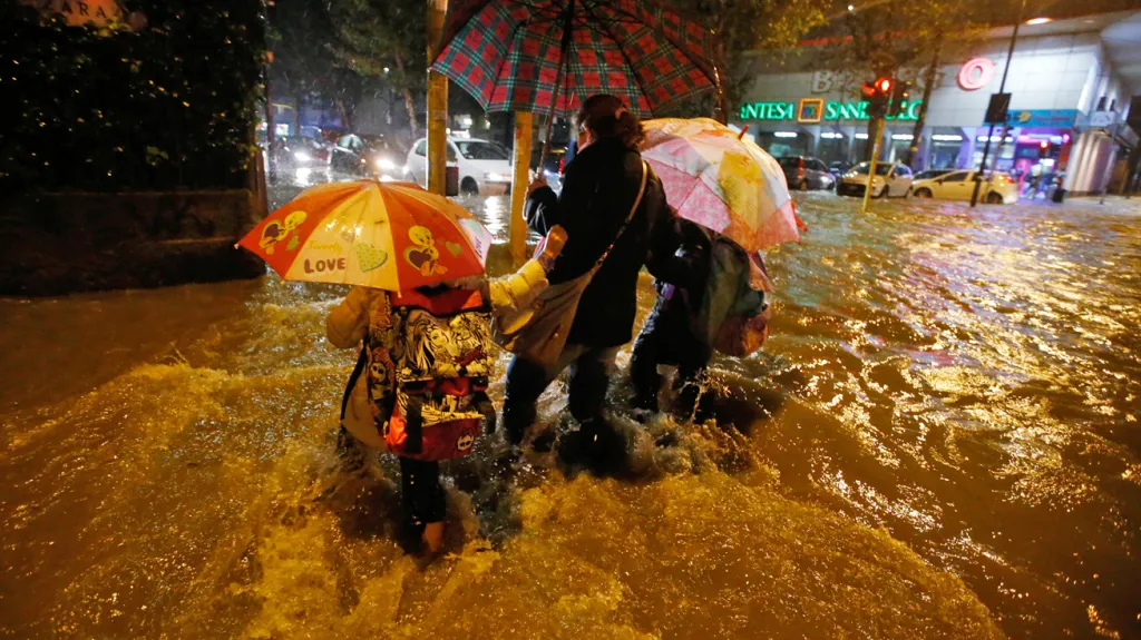 Záplavy v Miláně