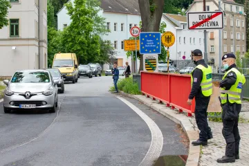 Na hranicích Česka a Saska jsou kvůli covidu častější namátkové kontroly, projet se ale dá bez omezení