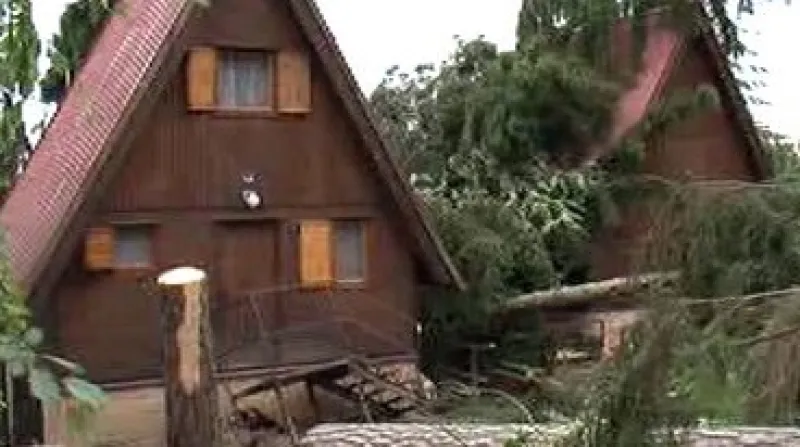 Následky po vichřici