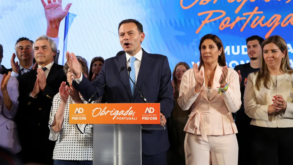 Lídr Demokratické aliance Luís Montenegro