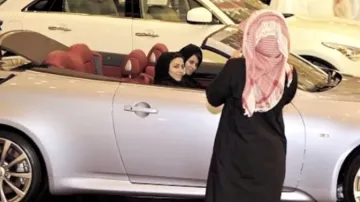 Saúdské Arabky za volantem