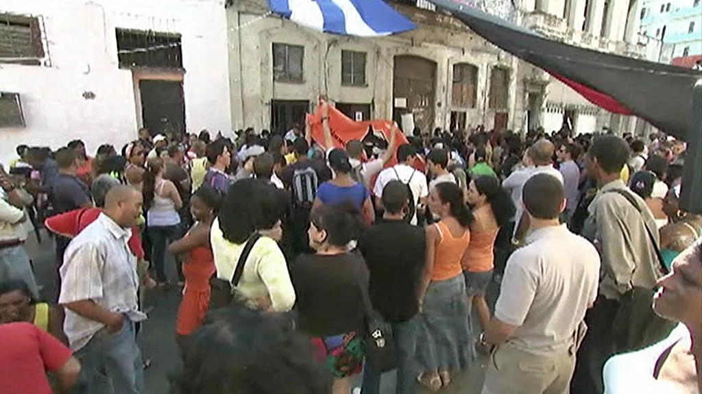 Demonstranti narušili vzpomínku na Orlanda Zapatu