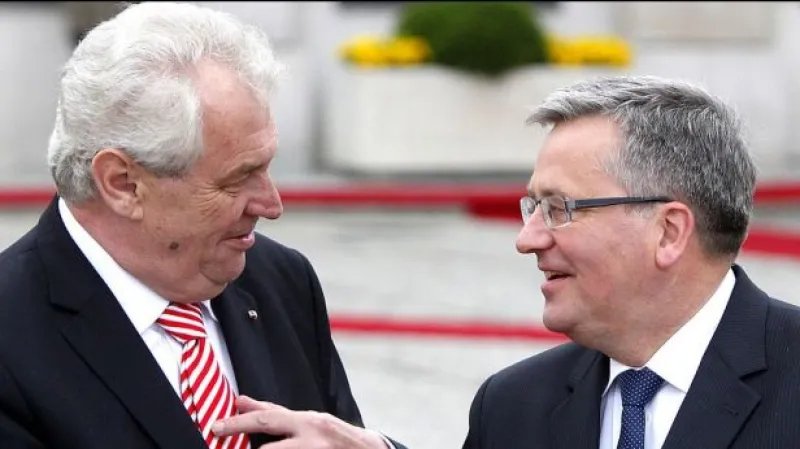 Josef Pazderka k Zemanově návštěvě Polska