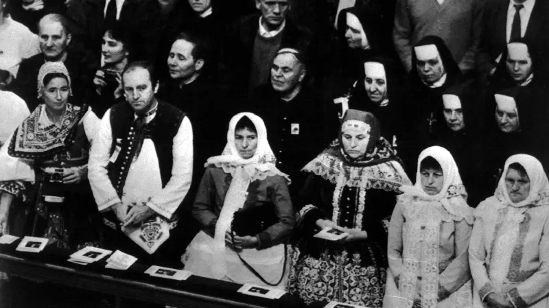 Papež Jan Pavel II. - svatořečení Anežky České ve Vatikánu