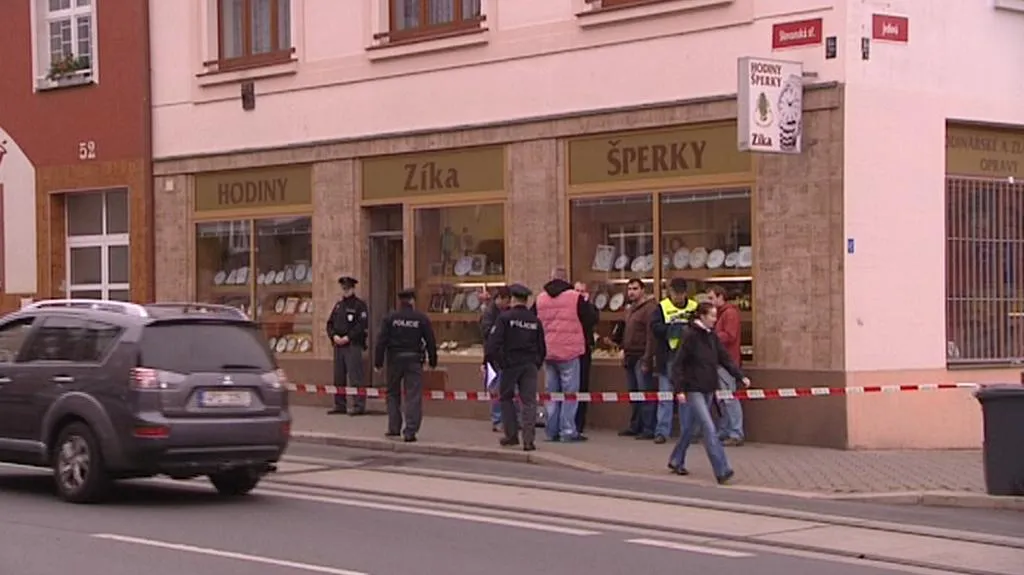 Přepadené klenotnictví