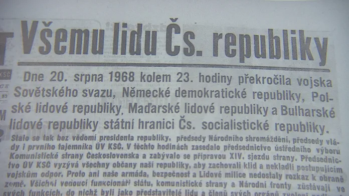 Na titulní stranu moravských deníků se okupace dostala jen při druhém vydání Rovnosti