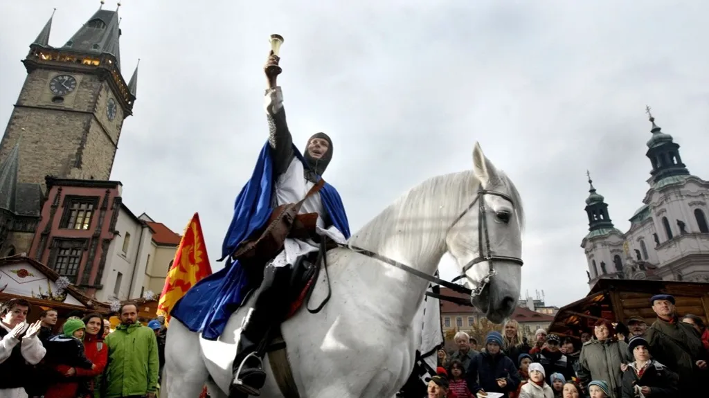 Svatý Martin na bílém koni