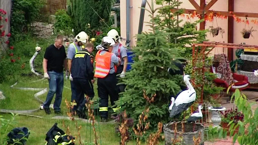 Vyšetřovatelé na místě činu