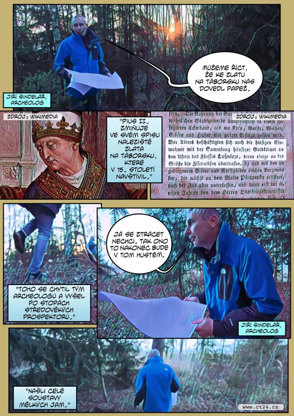 Zlatá horečka na Táborsku