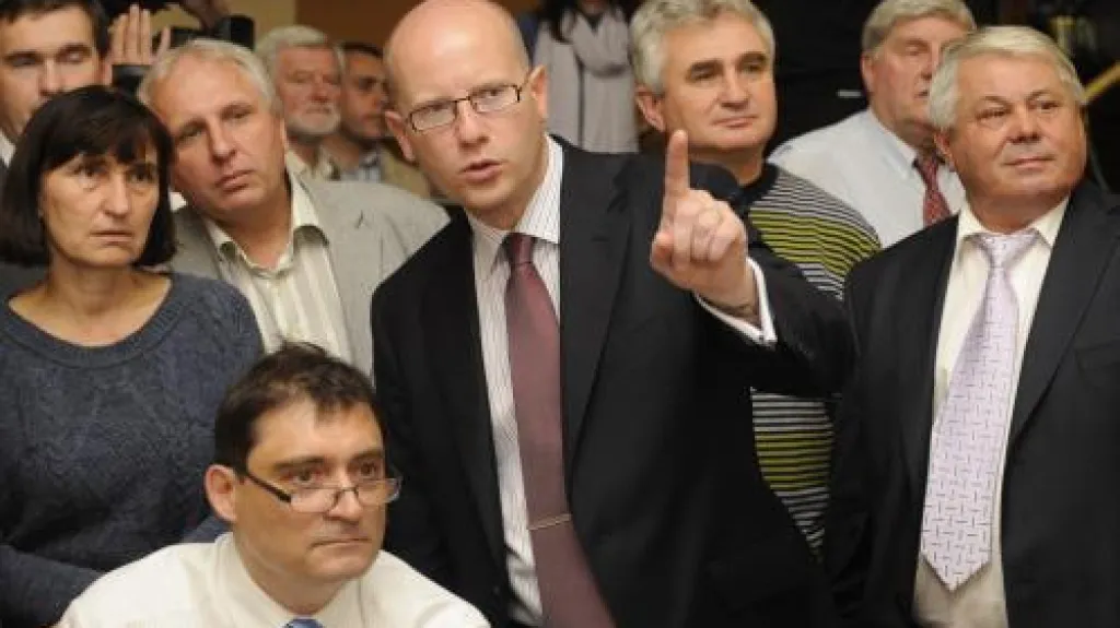 Volební štáb sociálních demokratů