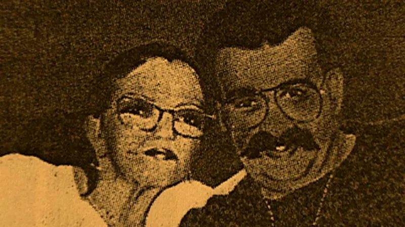 Zavražděný Antonín Běla (vpravo)