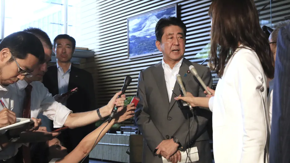 Japonský premiér Šinzó Abe