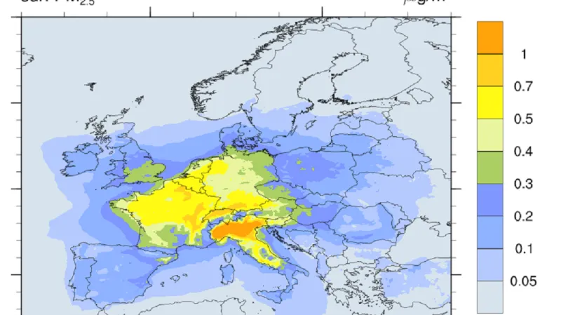 Koncentrace jemných částic