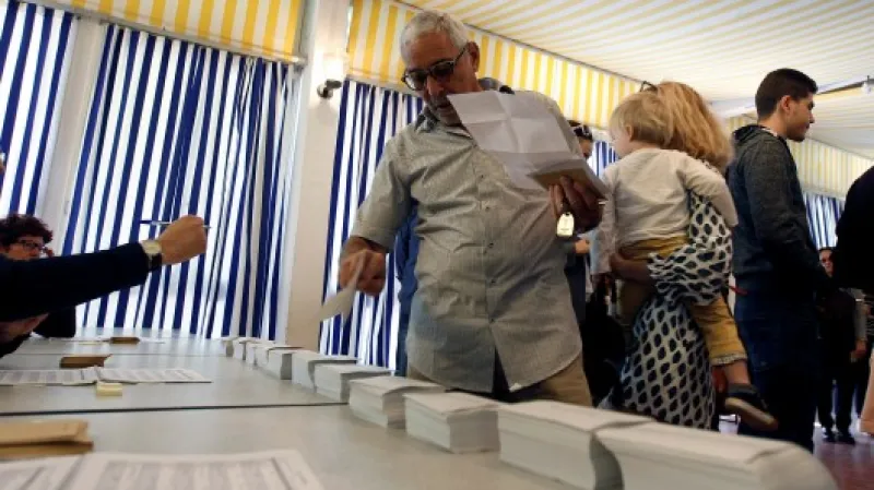 Ve volení místnosti