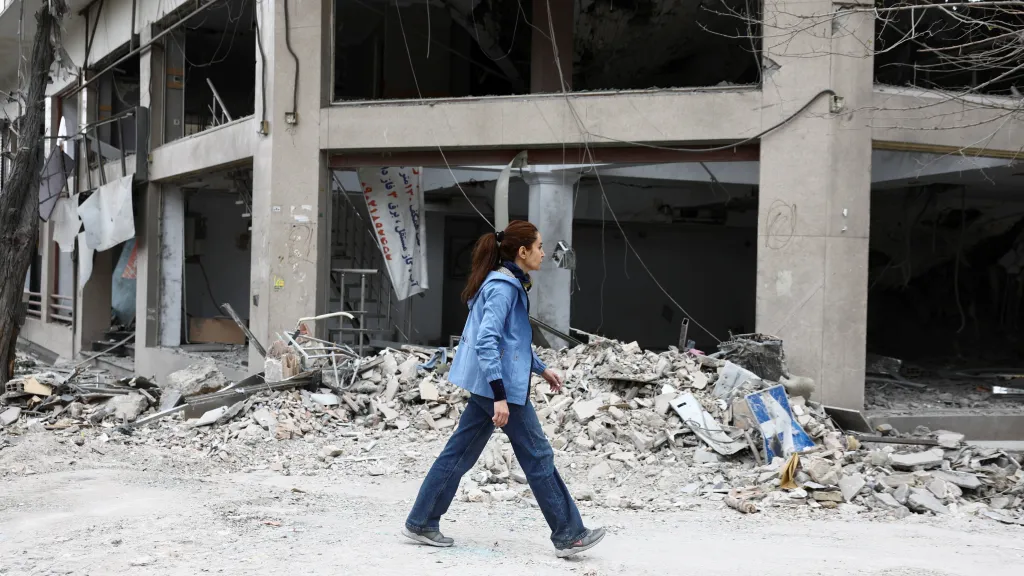 Následky útoků na Teherán, snímek z 29. března 2026