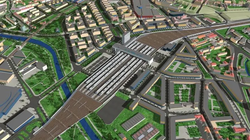 Europoint - Železniční uzel Brno - odsunuté nádraží