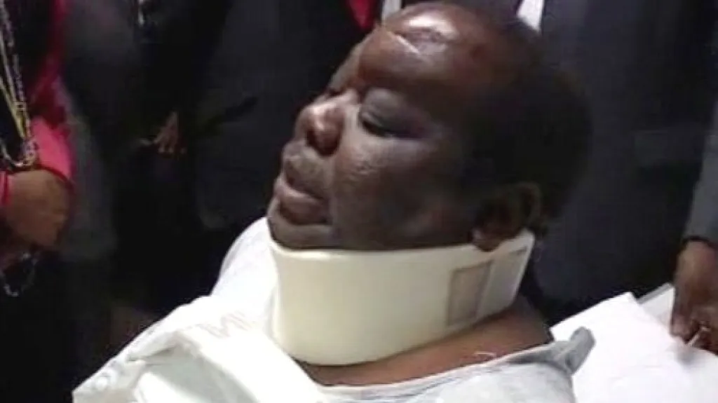 Tsvangirai byl propuštěn z nemocnice