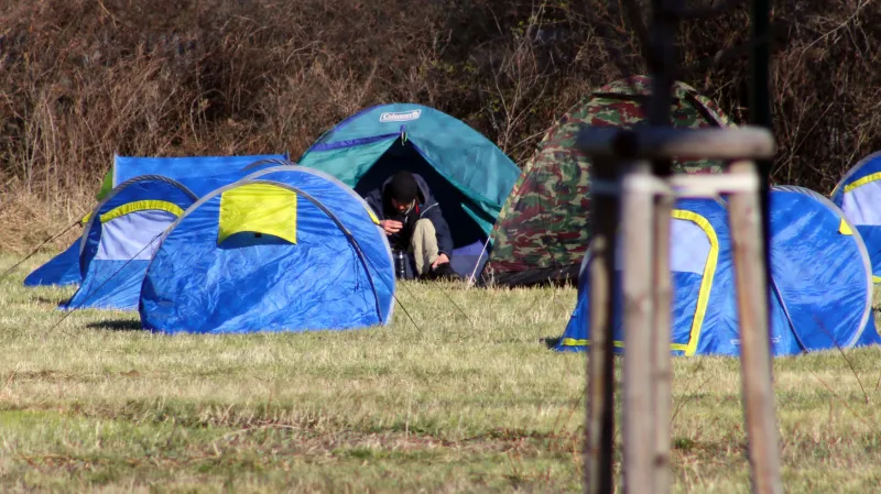 Stany pro bezdomovce v Praze-Troji