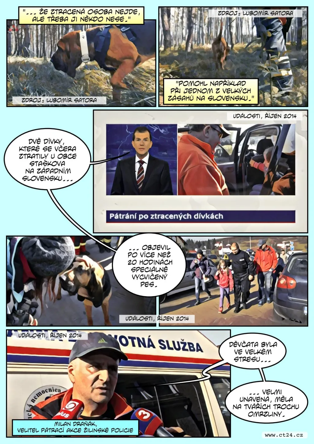 Dokážou sledovat pachovou stopu jen jednoho člověka. Využije tyto psy i policie?