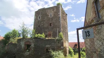 Gotická tvrz Hradenín