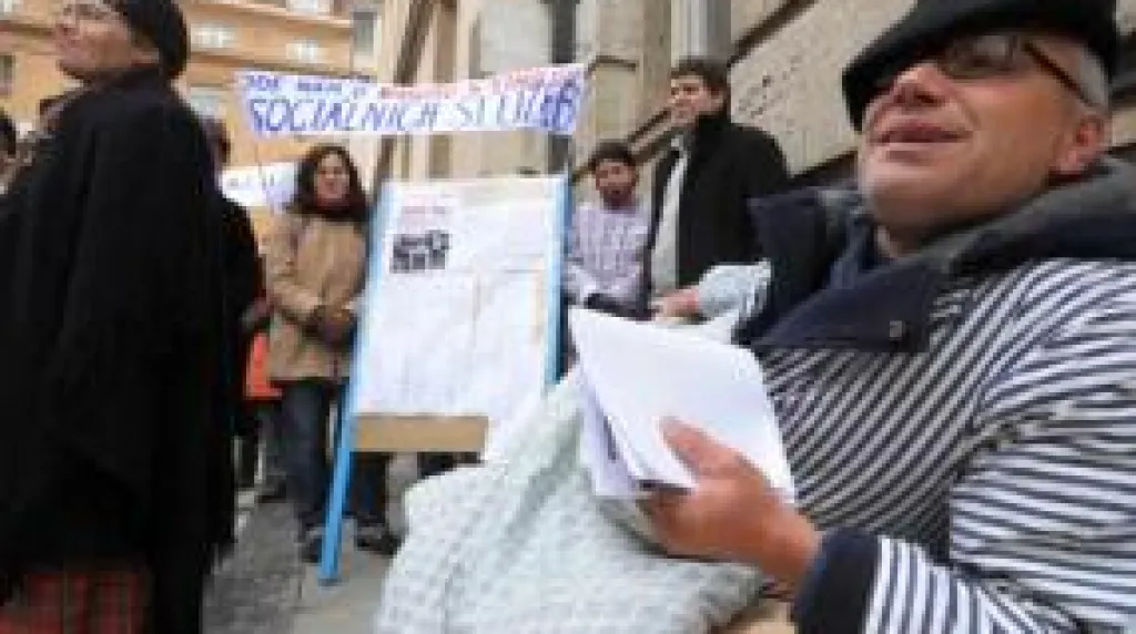 Protest sociálních pracovníků